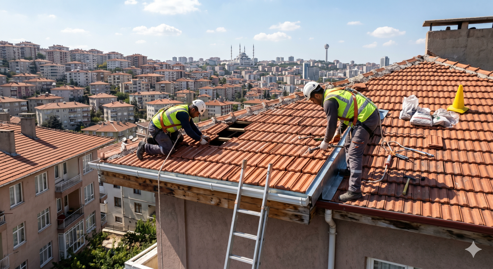 dikmen çatı tamiri